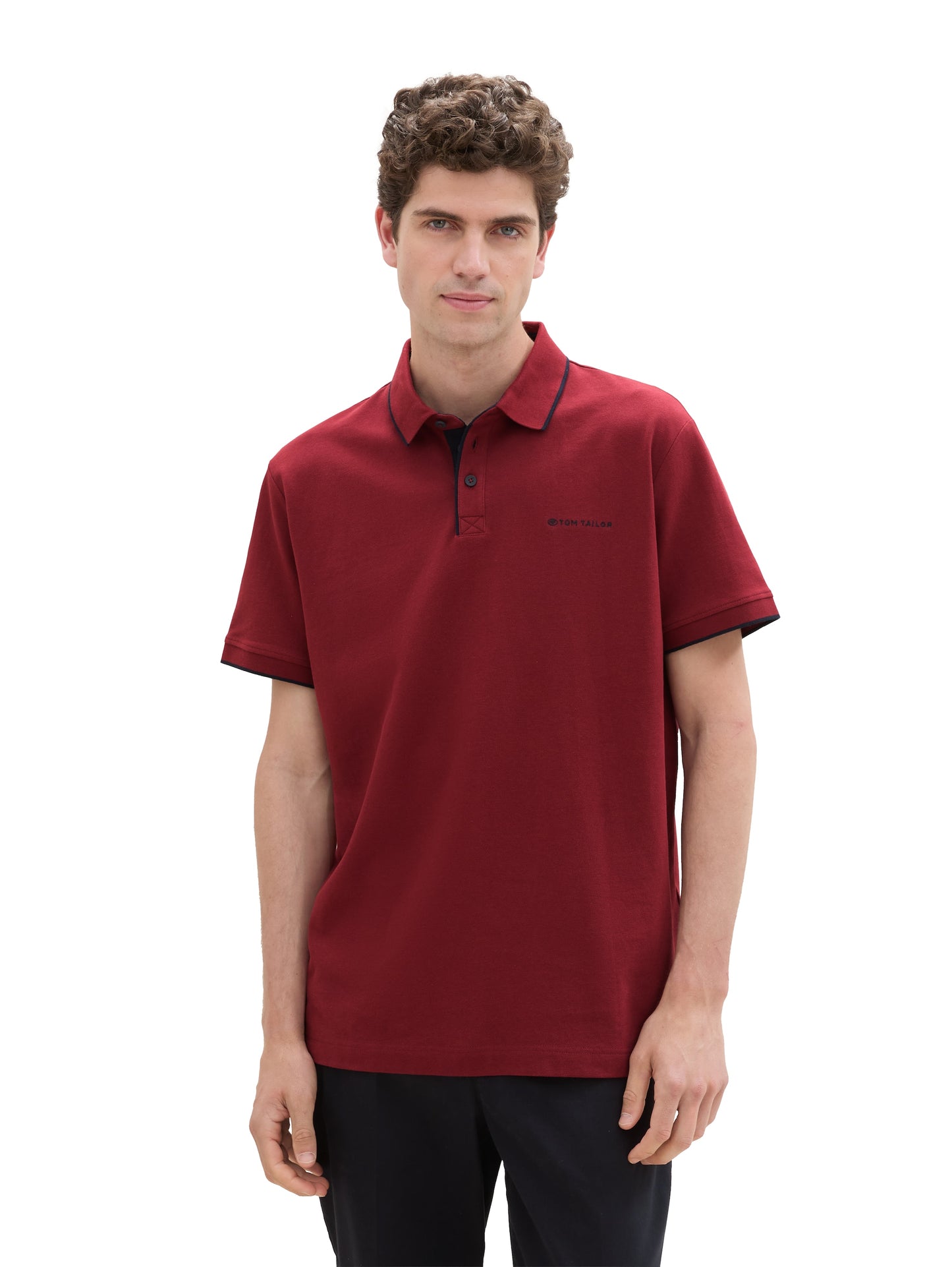 printed polo - 1041872