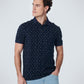 Polo Pique Allover Printed Stretch - 19370211SN