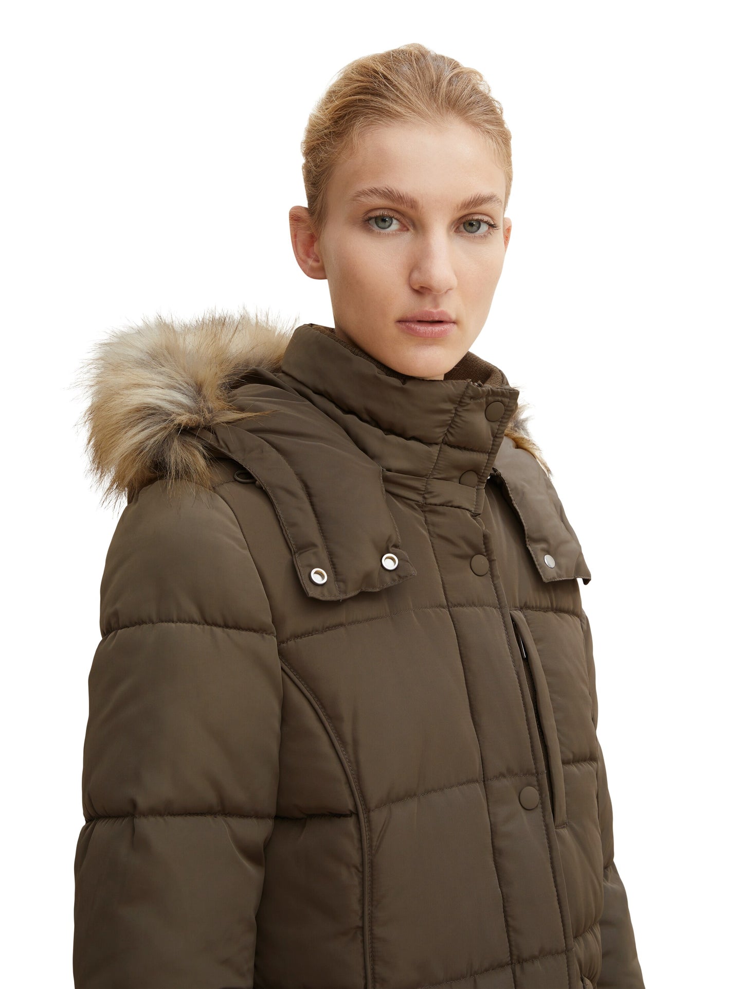 signature puffer coat - 1032489