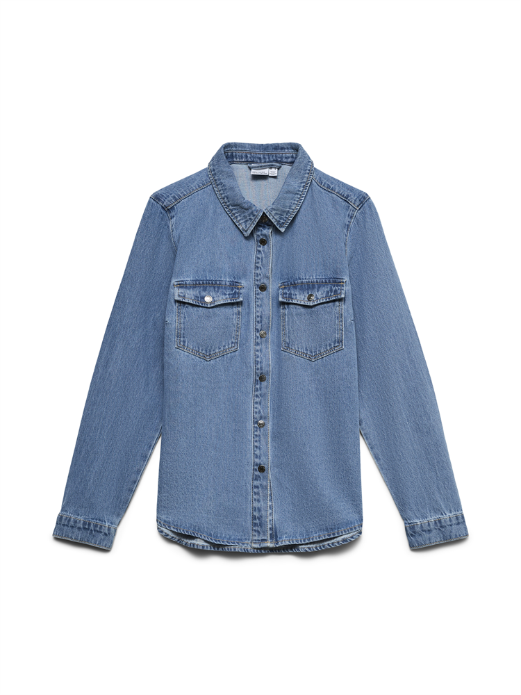 VMJENNIE LS DENIM SHIRT MIX GA NOOS - 10313726