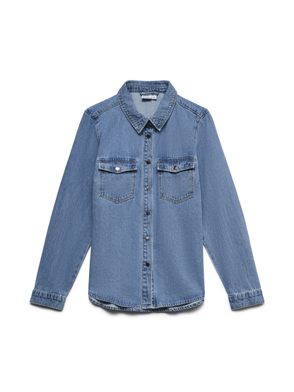 VMJENNIE LS DENIM SHIRT MIX GA NOOS - 10313726