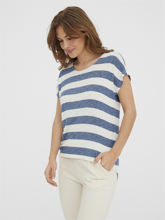 VMWIDE STRIPE SL TOP JRS NOOS - 10190017