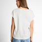T-shirt modern knot crew neck - 1050851