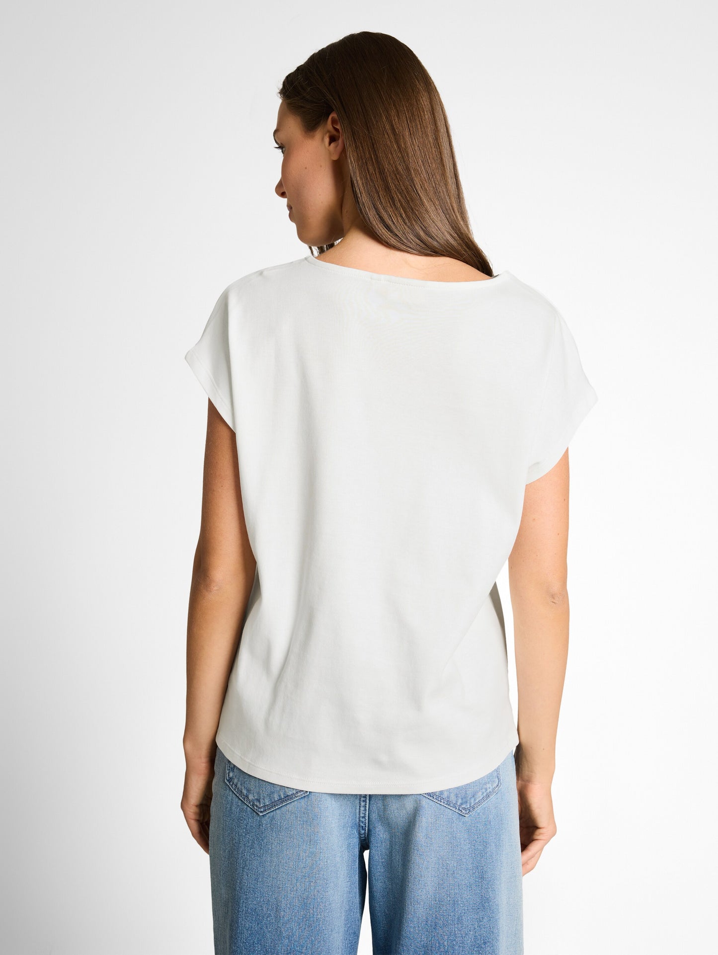 T-shirt modern knot crew neck - 1050851