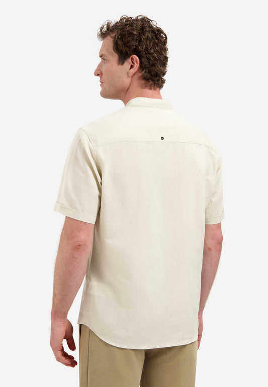 Shirt Short Sleeve Granddad With Li - 31480326SN