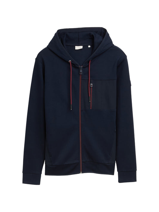 detailed hoodie jacket - 1047831