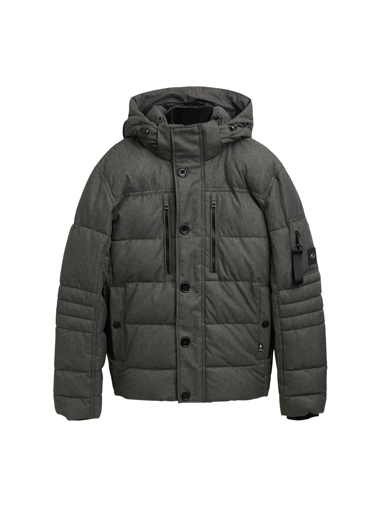 puffer jacket with hood - 1043707