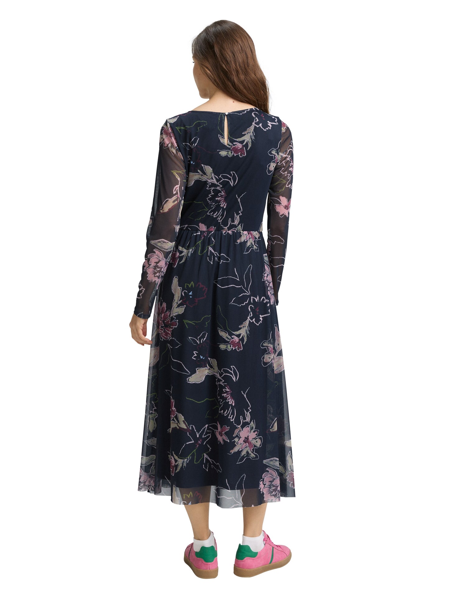 dress printed mesh - 1047637