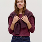 VMDOFFY LS O-NECK BLOUSE GA NOOS - 10201022
