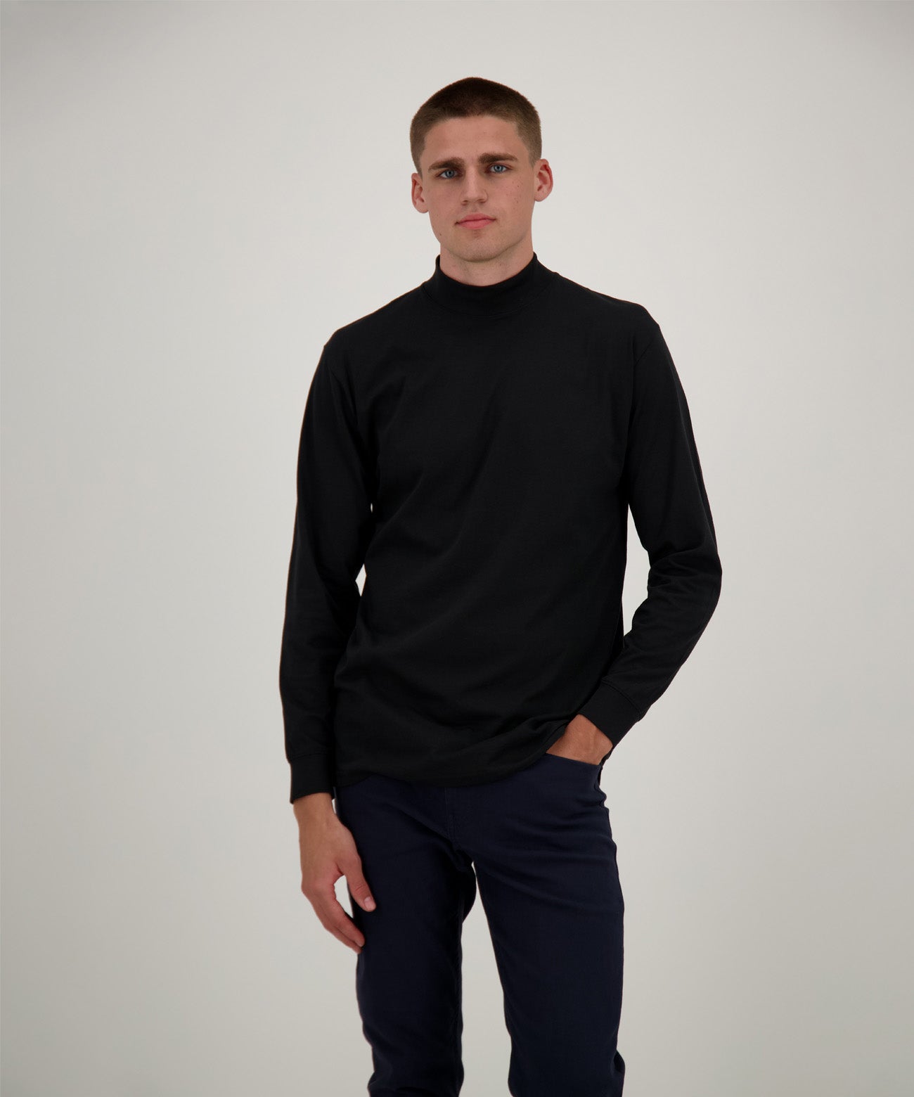 Mock neck T long sleeve - 400160