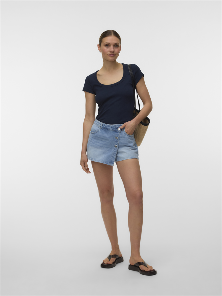 VMCHLOE CS SHORT U-NECK NOOS - 10344953