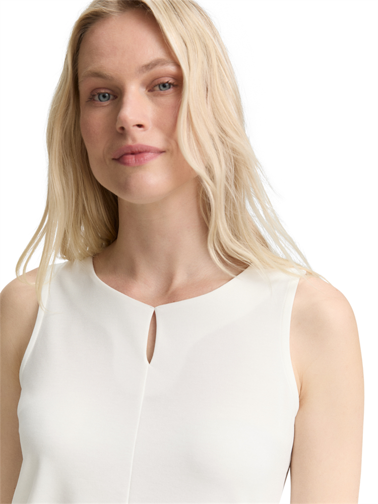 Top fabric mix crew neck - 1046432