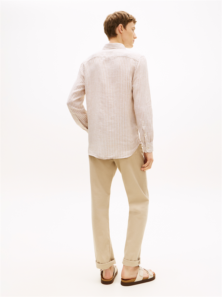 LINEN BENGAL STRIPE RF SHIRT - MW0MW42400