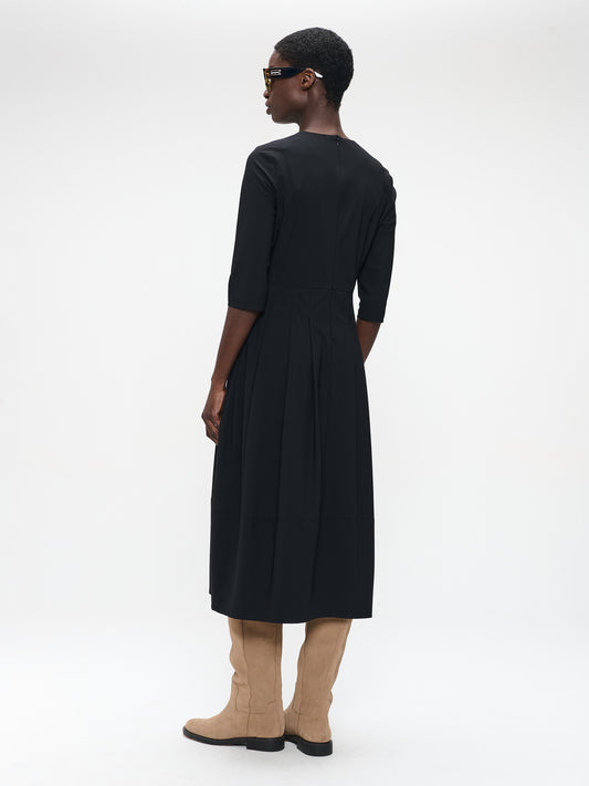 Heide tech jersay dress LS - SU925141