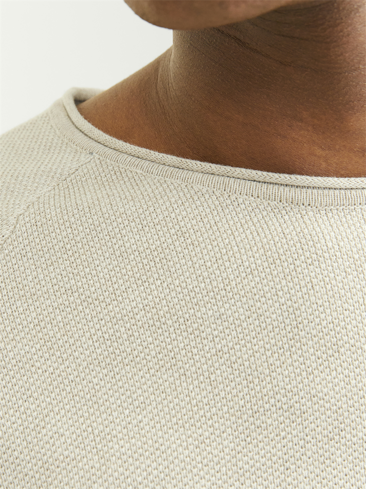 JJEHILL KNIT CREW NECK NOOS - 12157321