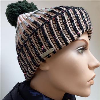 Pommelmütze in Streifen - 018727-00001