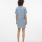 VMJENNIE SS SHORT DENIM DRESS GA NO - 10309665