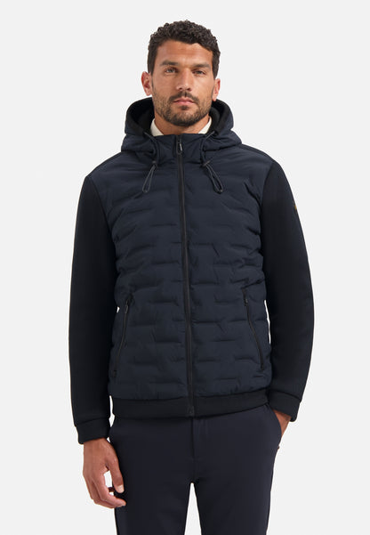 Jacket Short Fit Sealed Hooded Knit - 29630819SN