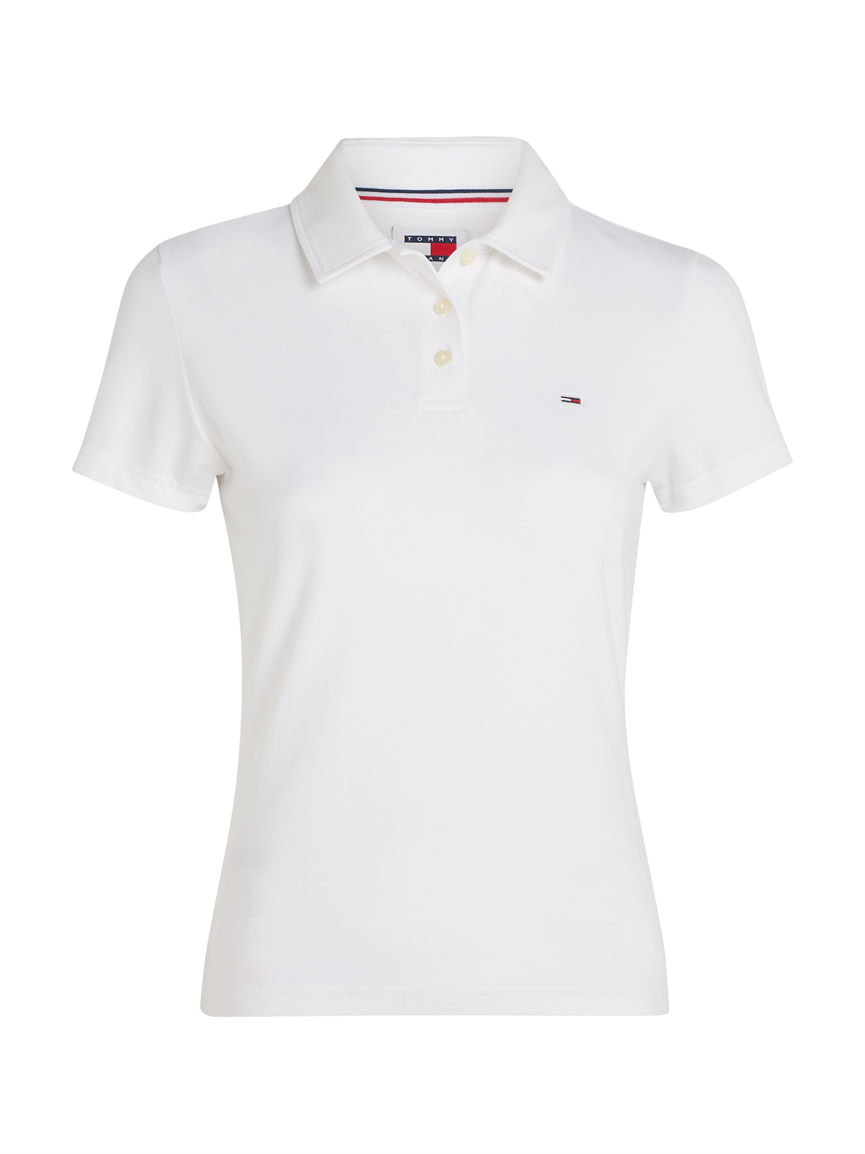 TJW SLIM ESSENTIAL POLO SS - DW0DW17220