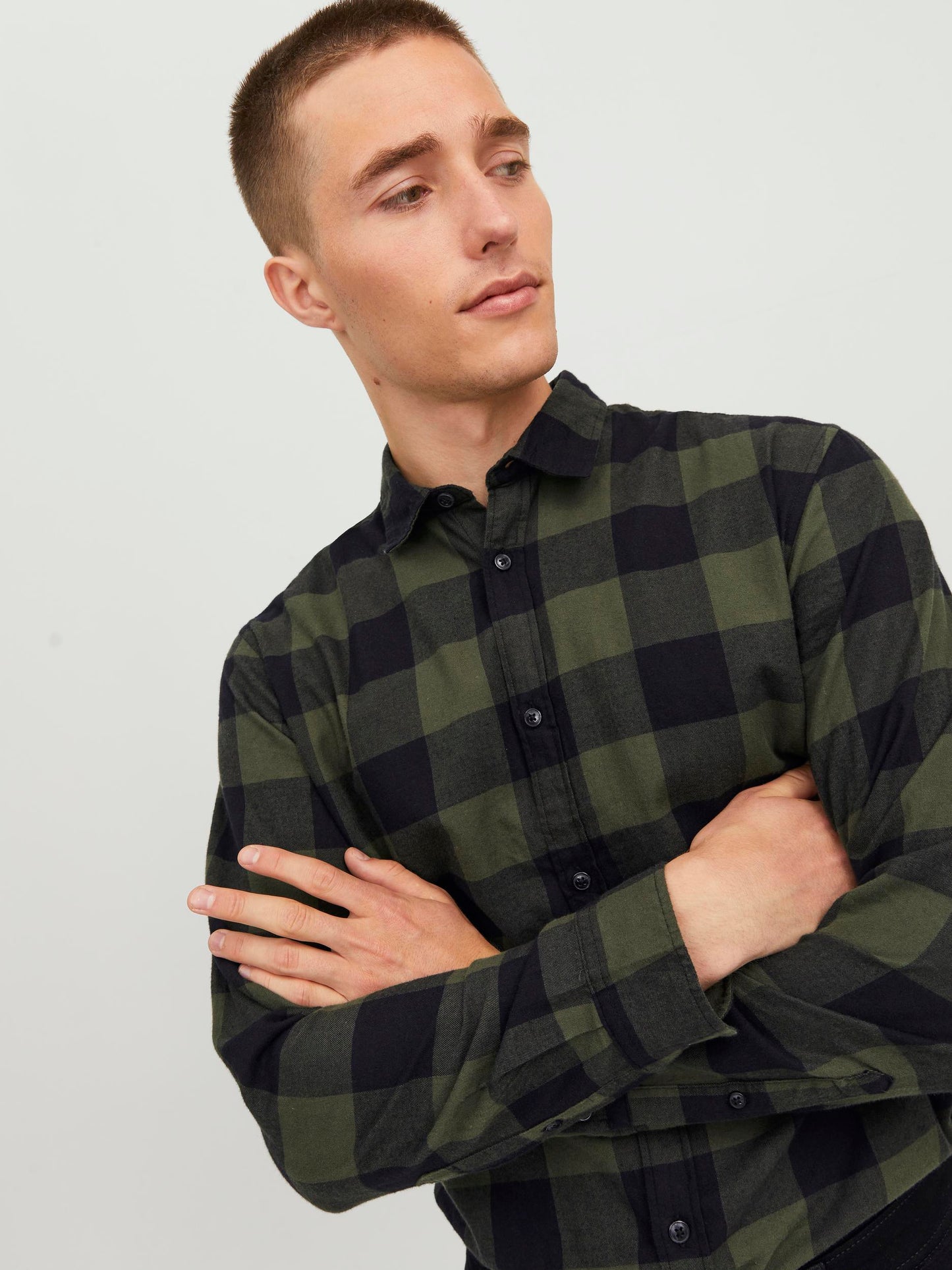 JJEGINGHAM TWILL SHIRT L/S NOOS - 12181602