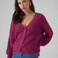 VMLEA LS V-NECK CUFF CARDIGAN  NOOS - 10273853