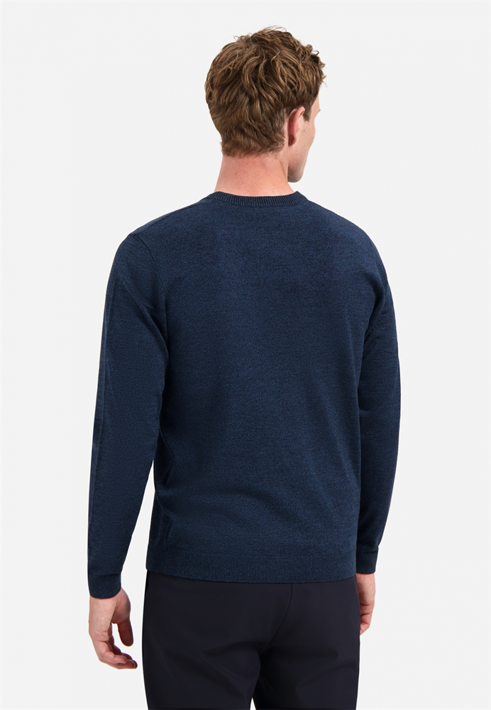 Pullover Crewneck 2 Coloured Melang - N2180