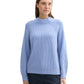 knit plated rib pullover - 1042957