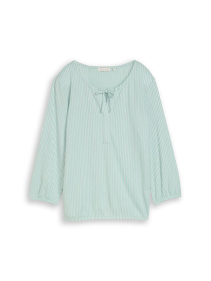 T-shirt striped blouse with st - 1050842