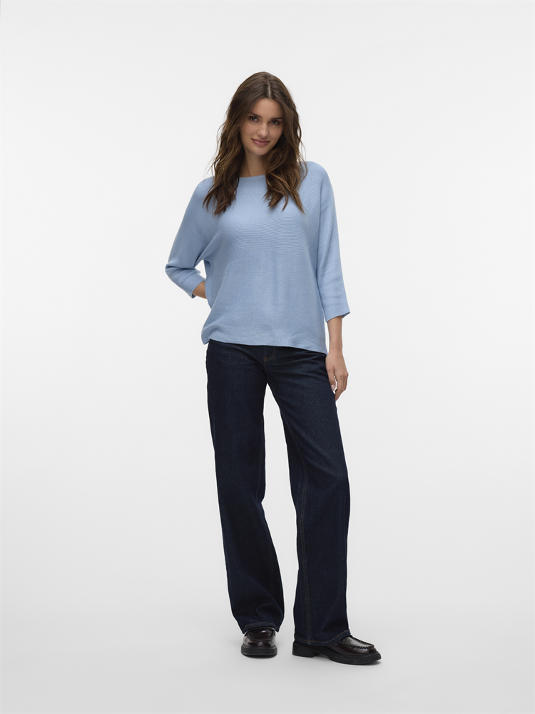 VMNORA 3/4 BOATNECK BLOUSE  NOOS - 10281013