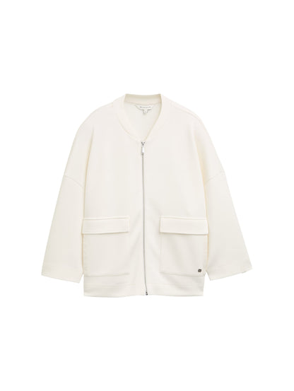Sweatjacket with cargo pockets - 1045524