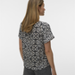 VMMENNY LACE SS TOP WVN GA - 10341542