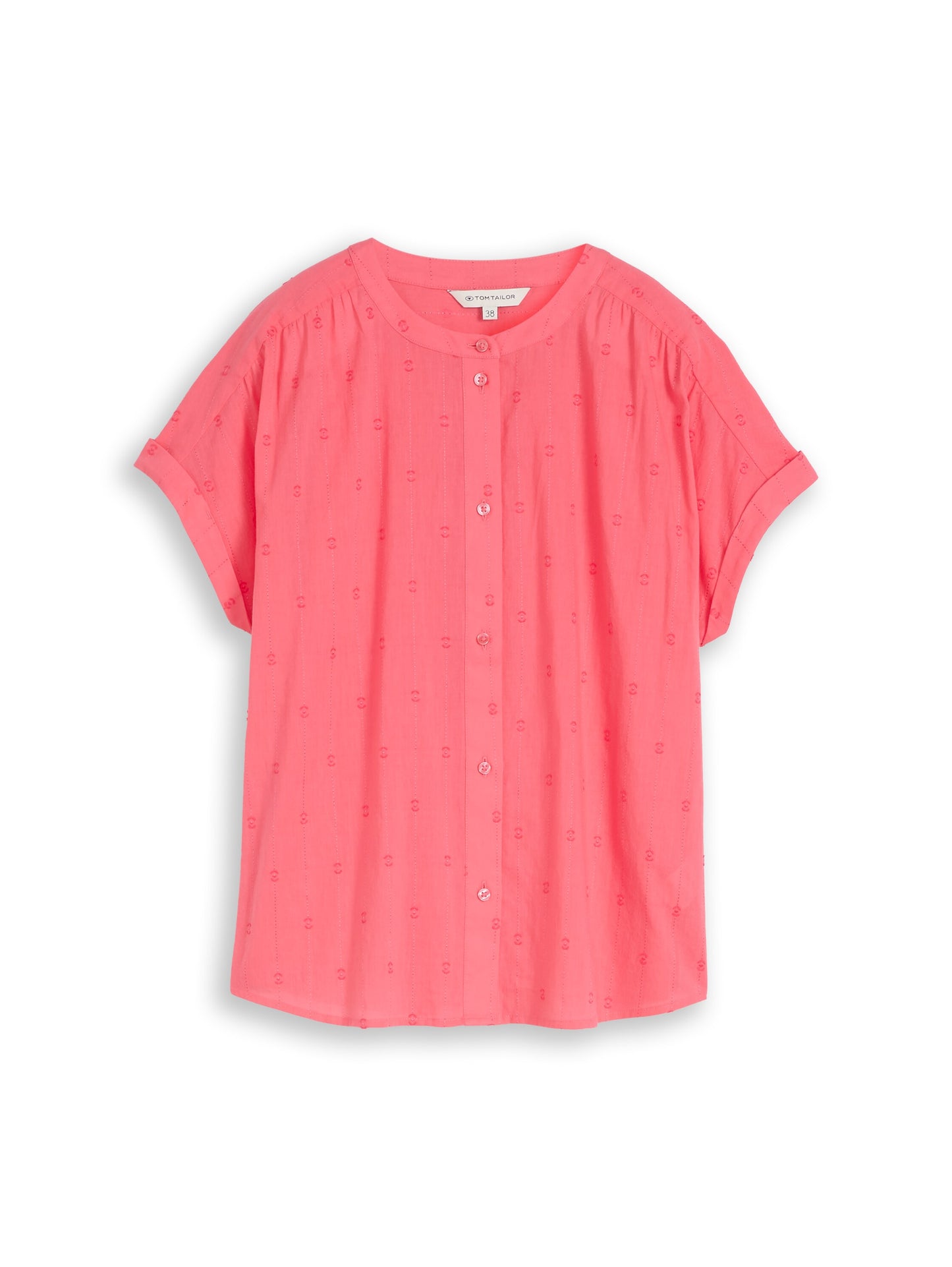 blouse with dobby fabric - 1049807