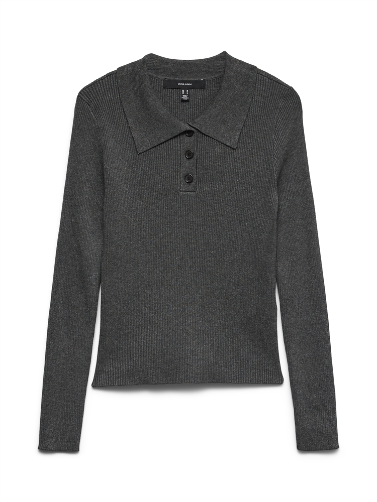 VMSILJERIB LS POLONECK PULLOVER NOO - 10336674