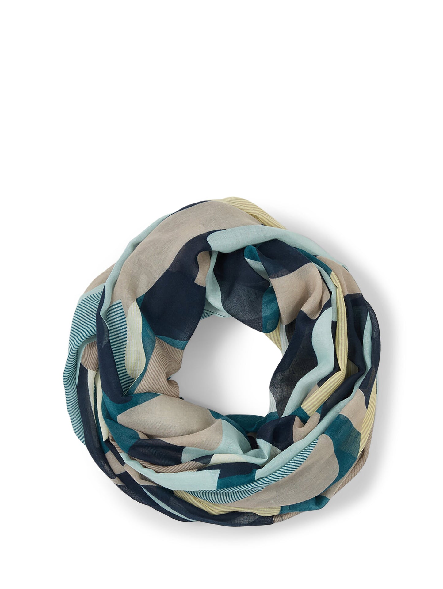 printed loop scarf - 1049643