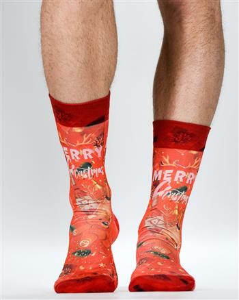 Men Socks CHRISTMAS CHAMPAGNE - 2010-04583-700