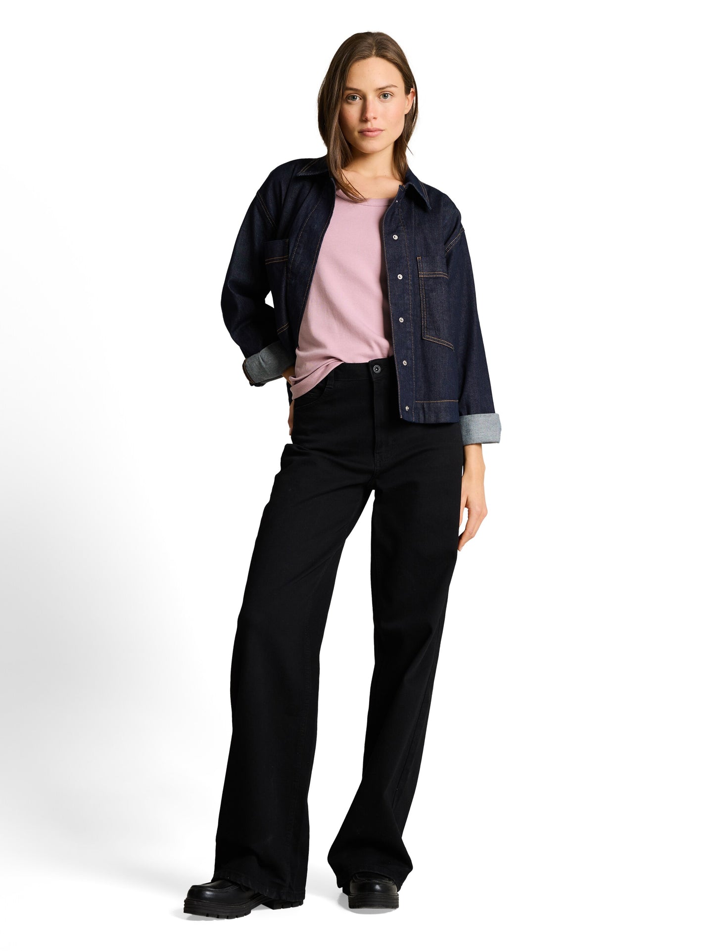 T-shirt rib top - 1050454