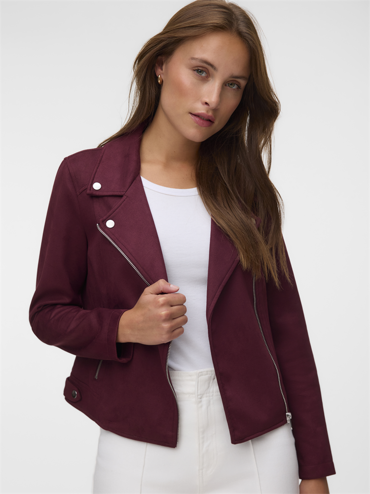 VMJOSE SHORT FAUX SUEDE JACKET NOOS - 10300938