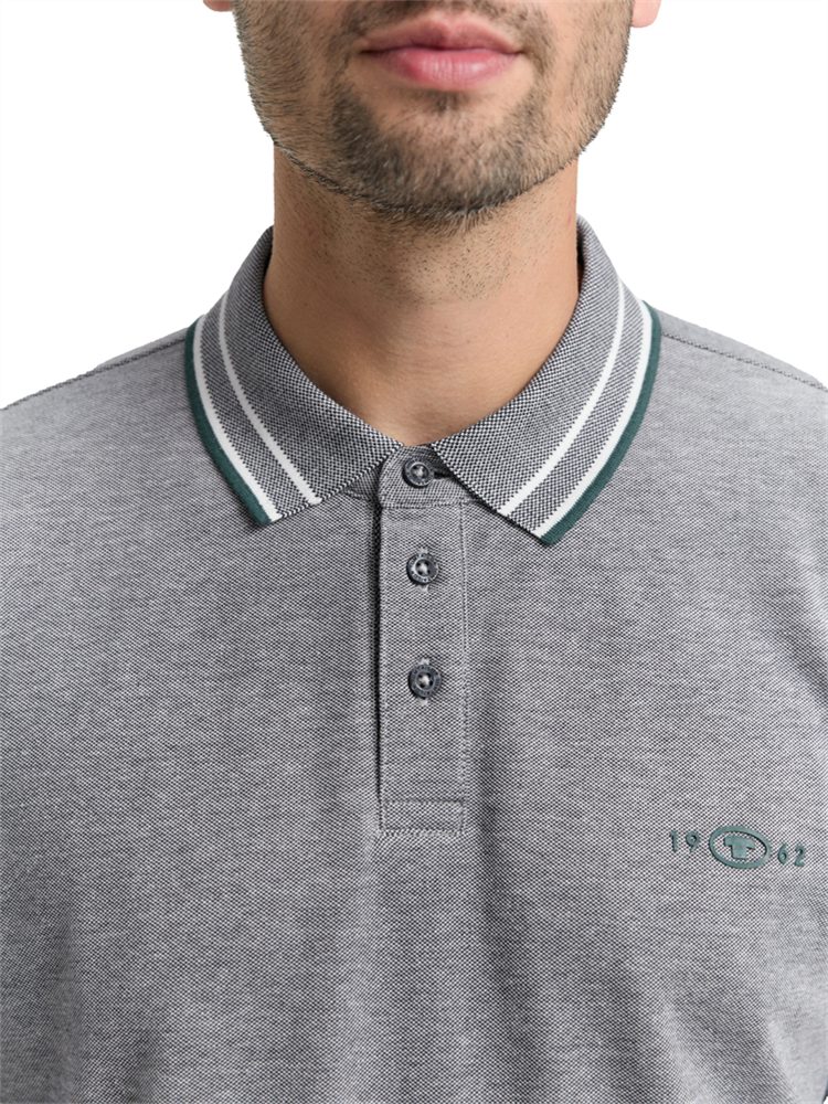 detailed polo shirt - 1047798