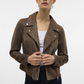 VMJOSE SHORT FAUX SUEDE JACKET GA N - 10300938