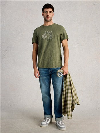 Abersoch Cogs Graphic Tee - 445302