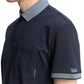 detailed printed polo - 1046773