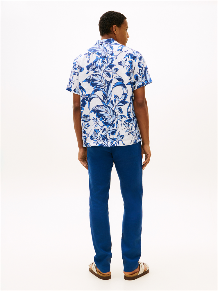 LINEN FLORAL AOP SS RF 1/2 - MW0MW42403
