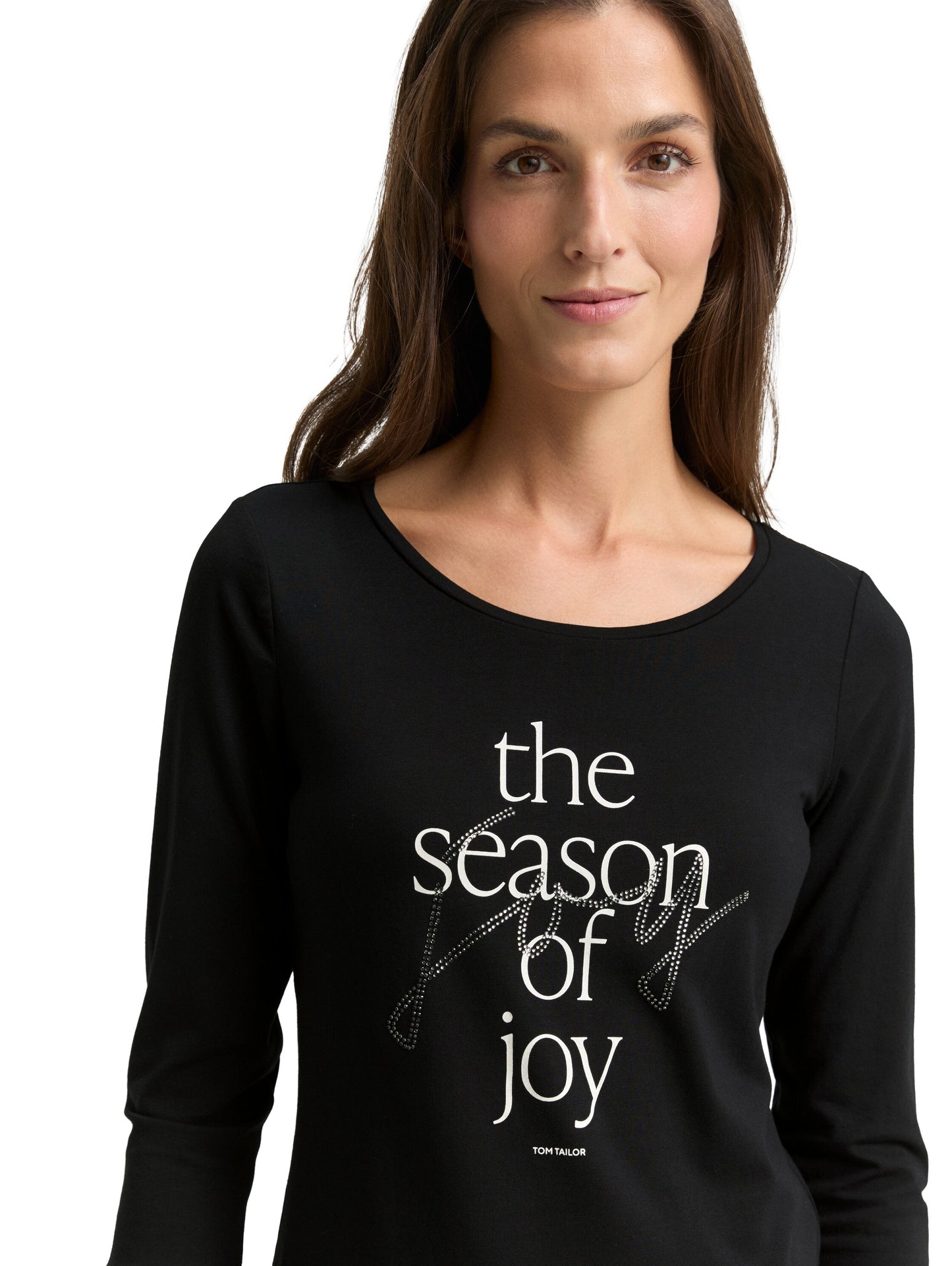 T-shirt crew neck frontprint - 1050751