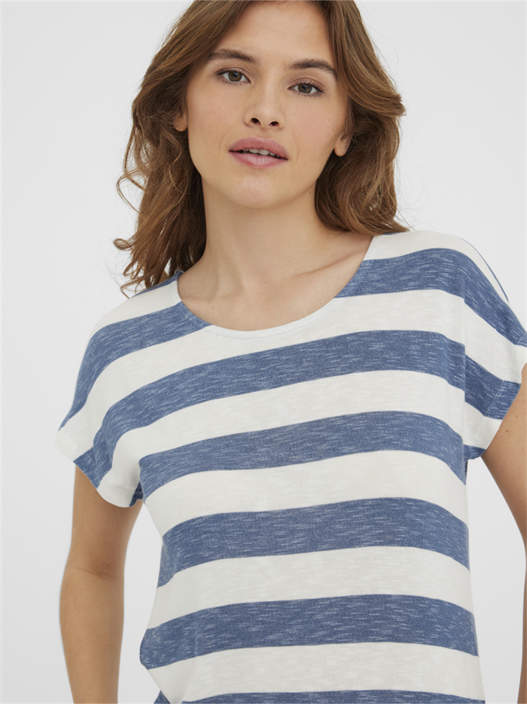 VMWIDE STRIPE SL TOP JRS NOOS - 10190017