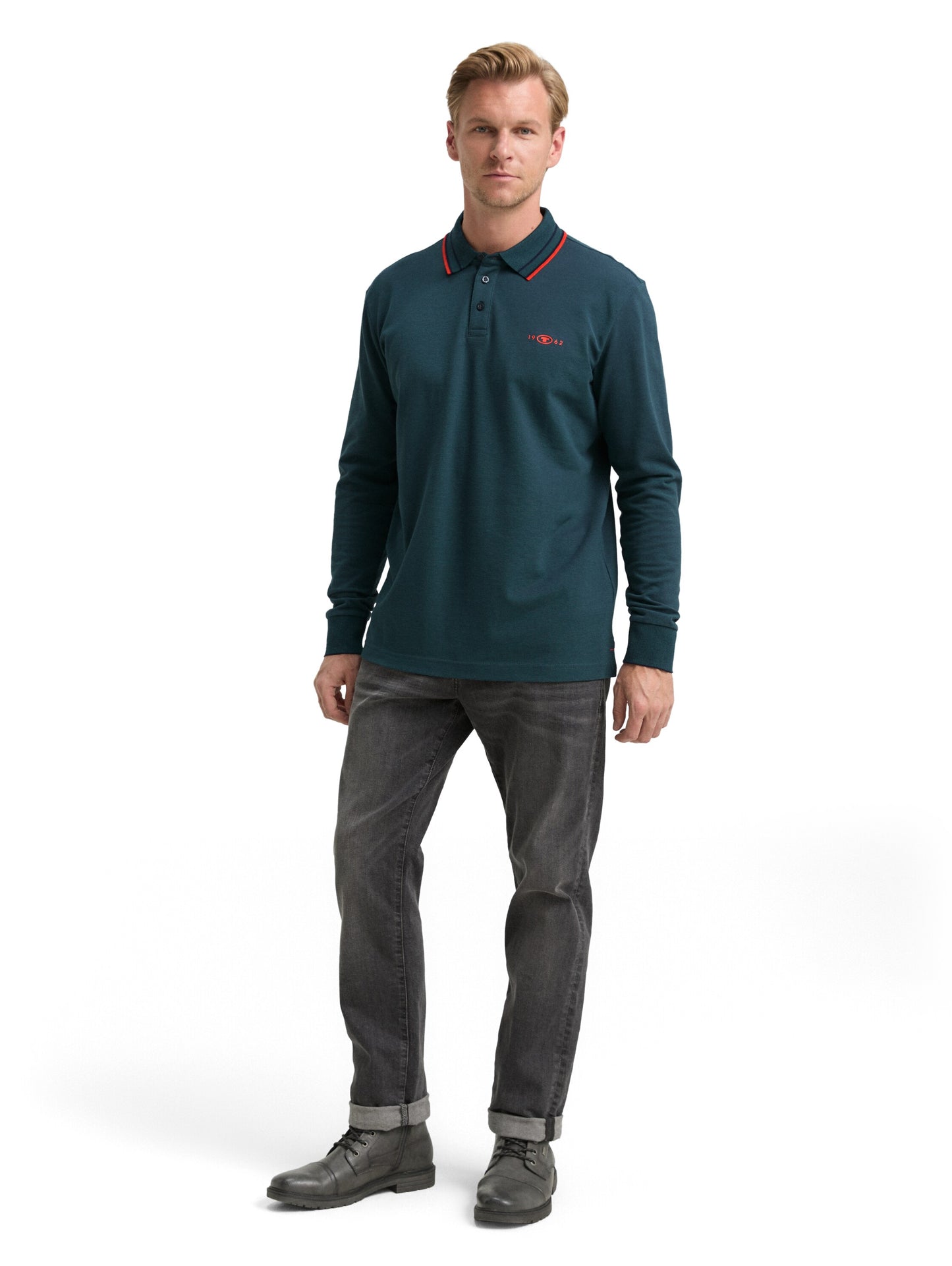 detailed polo shirt - 1047798