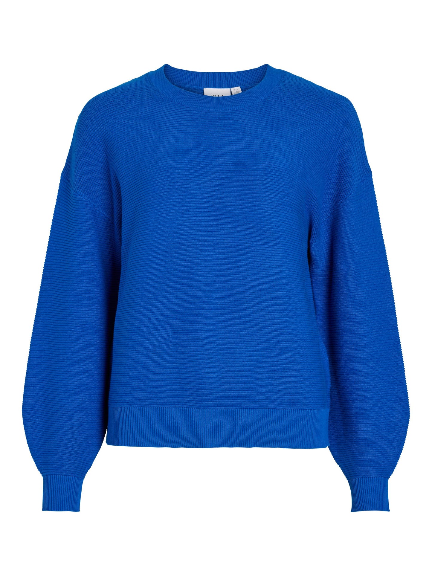 VISTACY L/S O-NECK KNIT TOP - 14087966