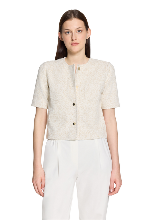 Sweat Jacke Kurz 1/2 Arm - 47501953
