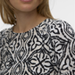 VMMENNY LACE SS TOP WVN GA - 10341542