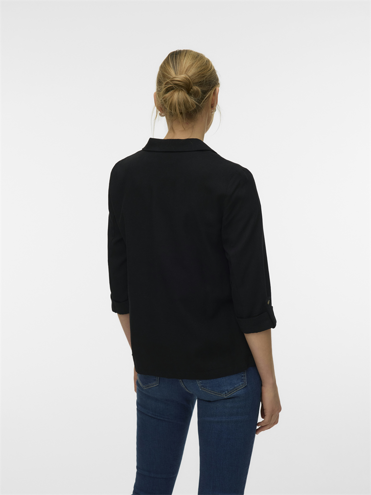 VMJESMILO 3/4 LOOSE BLAZER WVN NOOS - 10279700