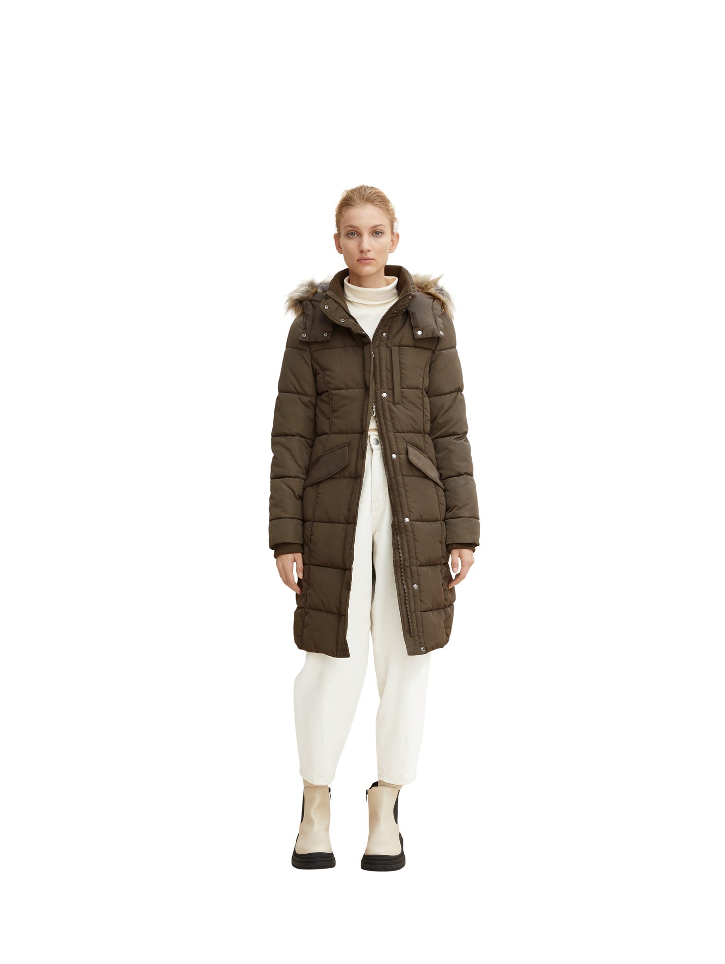 signature puffer coat - 1032489